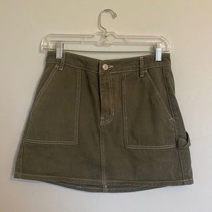 Pacsun Denim Cargo Skirt